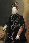 Juan Pantoja de la Cruz Queen Elizabeth of Valois USA oil painting artist